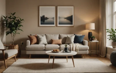 Idées déco : harmoniser un tapis beige avec votre style d'intérieur