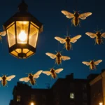 Mystère nocturne : pourquoi les frelons aiment la lumière