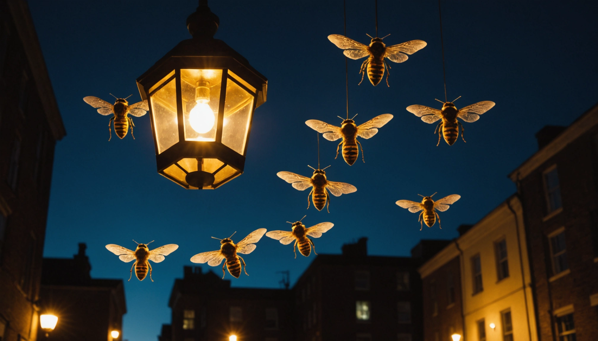 Mystère nocturne : pourquoi les frelons aiment la lumière