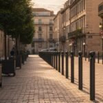 Borne anti-stationnement