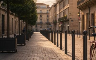 Borne anti-stationnement