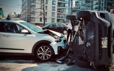 dégâts de carrosserie